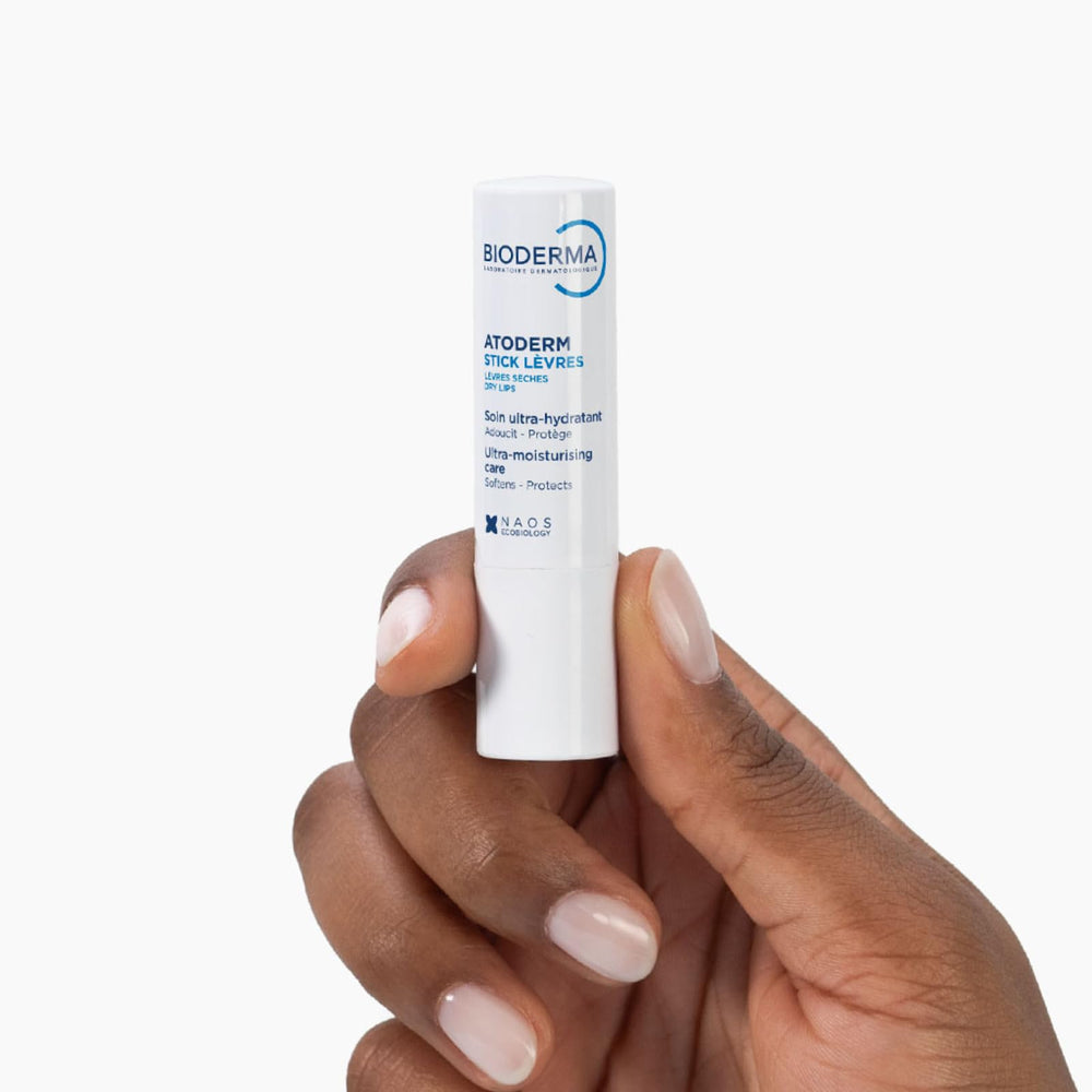 Bioderma Atoderm Lip Care Stick for Dry & Sensitive Lips - Moisturizing, Protective, Convenient Stick Form | Lip Care, D