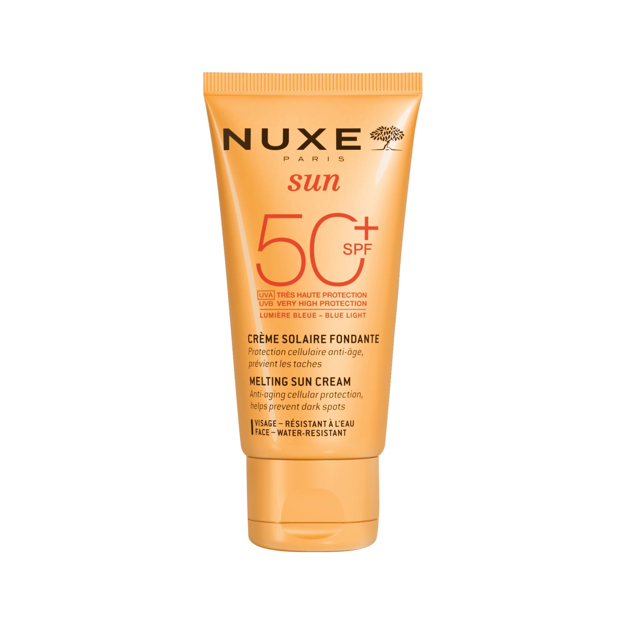 Nuxe Sun Creme Fondante Visage Haute Protection Spf50 - Non-Comedogenic Facial Sunscreen with Moisturizing Benefits - image 5