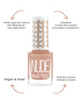 Pastel - Vegan Cruelty Free Nail Polish, Nude Color, Chemical-Free, 0.44 fl oz