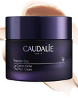 Caudalie Premier Cru The Rich Anti-Aging Cream for Dry Skin - Viniferine, Hyaluronic Acid, 1.69 fl oz