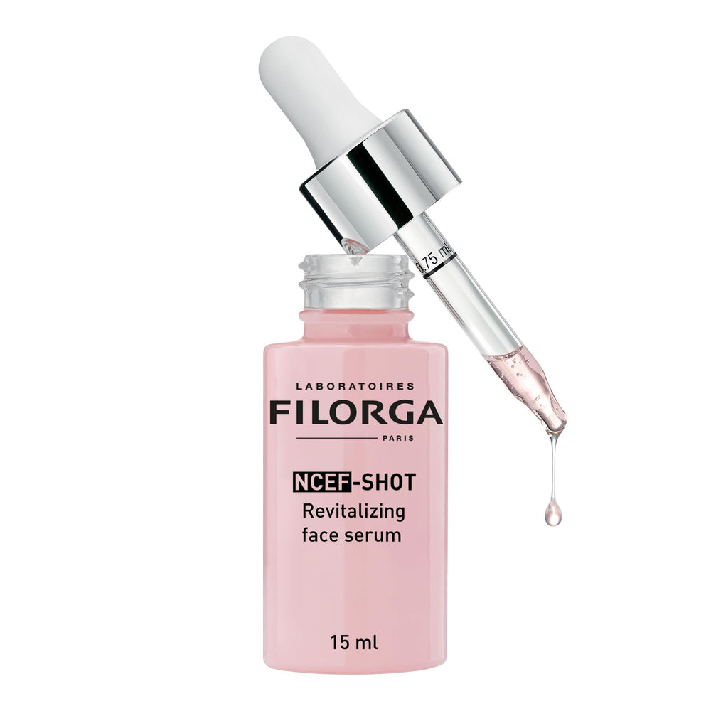 Filorga Skincare Serum - Revitalizing NCEF-Shot Concentrate for Smoother, Firmer Skin - Anti-aging Luxury Skincare Produ