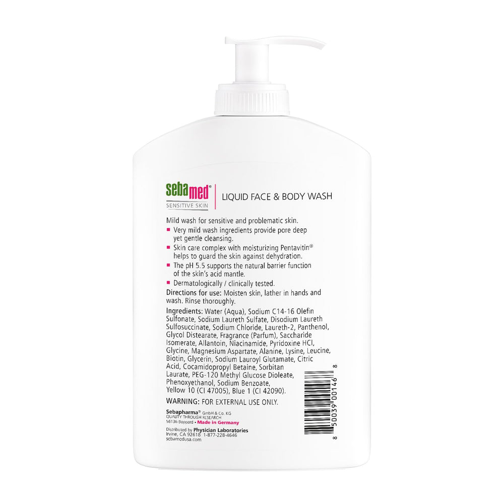 Sebamed Liquid Face & Body Wash - 1000 ml - image 10