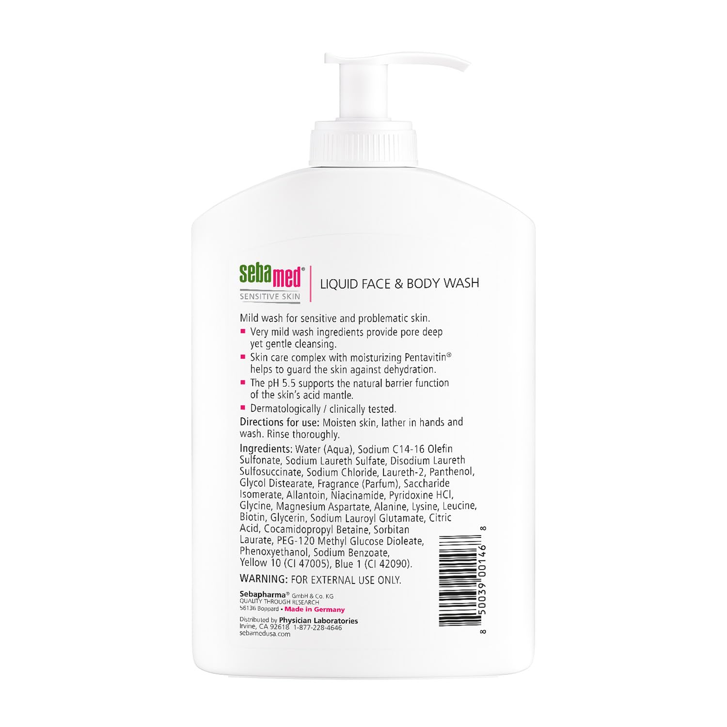 Sebamed Liquid Face &amp; Body Wash - 1000 ml - image 10