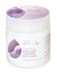Dead Sea Spa Magik Organiks Deep Sleep Lavender Bath Salts - Natural Relaxation & Hydration for Stress Relief