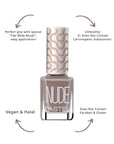 Pastel Vegan Nail Polish - Cruelty Free, Toxic-Free Nude Shade 759, 13ml