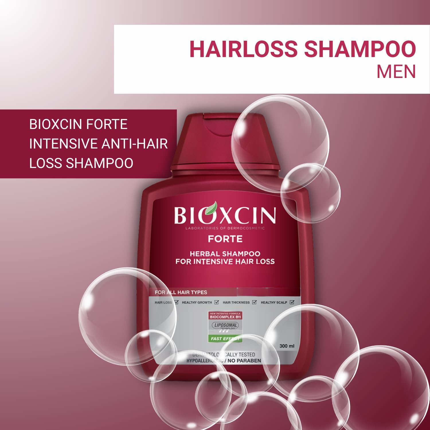 Bioxcin Forte Shampoo - 3 For 2 Deal | 8x Intense Formula - image 12