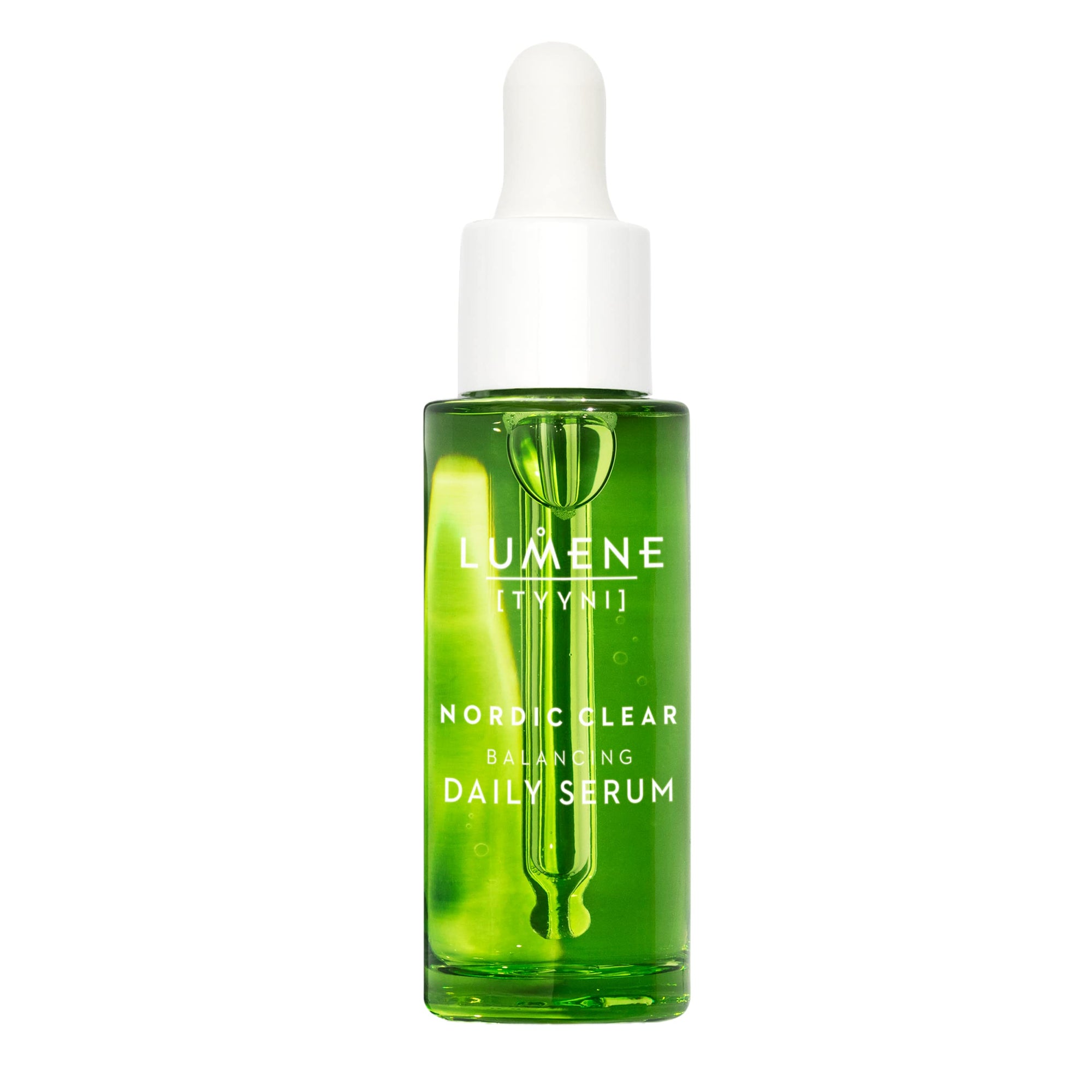 Lumene Sebum Balancing Serum - Vegan, Paraben-Free Oily Skin Care for Reduced Shine &amp; Pores