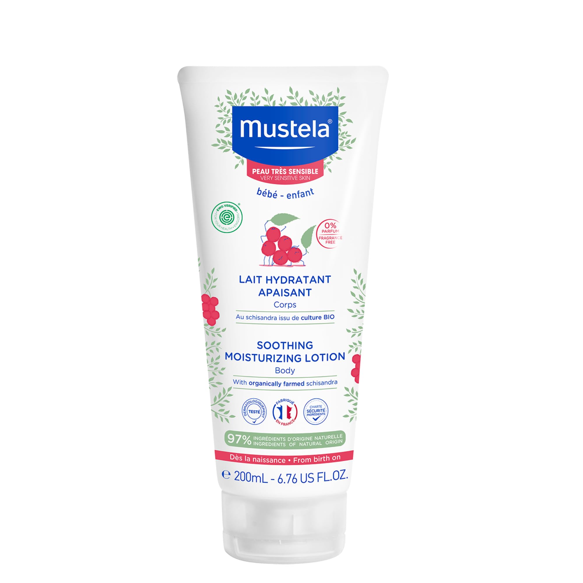 Mustela Soothing Moisturizing Lotion - Hydrating Relief | 200ml