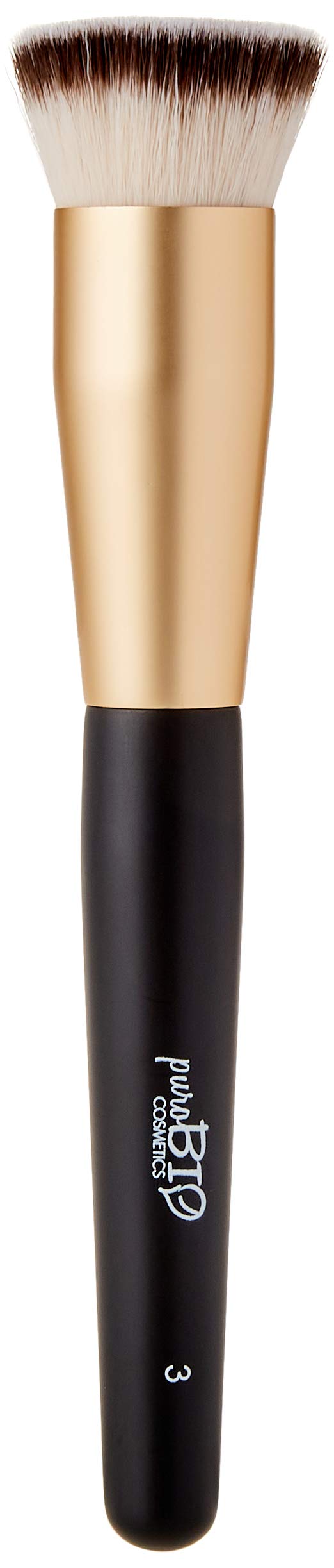 Purobio Makeup Brush for Powder Foundation - High-Quality Bristles, Ergonomic Design, Cruelty-Free Cosmetic Tool