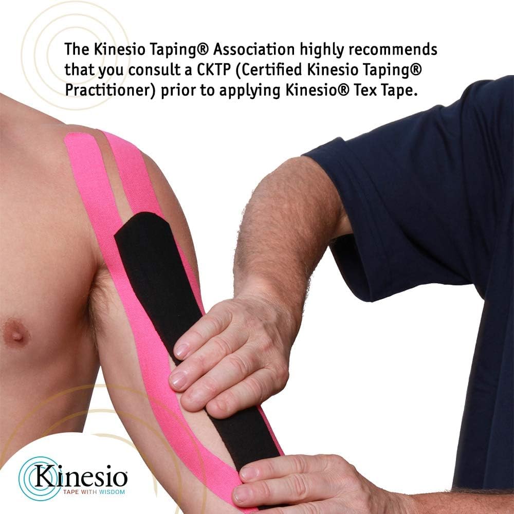 Kinesio Tex Gold Pain Relief Band 2" x 16ft | Therapeutic Tape