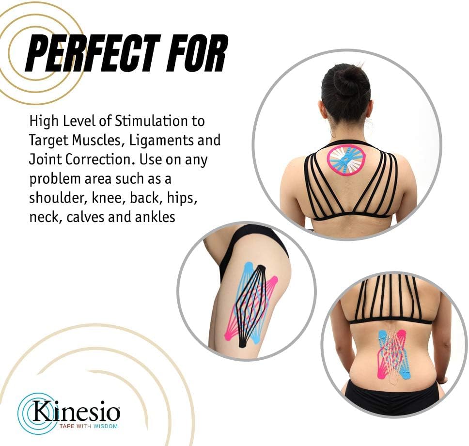 Kinesio Tex Gold Pain Relief Band 2" x 16ft | Therapeutic Tape