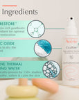 Avene Cicalfate+ Absorbing Soothing Spray for Sensitive Skin - 3.38 fl oz, Dermatologically Tested