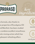 Proraso Shaving Cream - Menthol & Eucalyptus | 5.2 oz