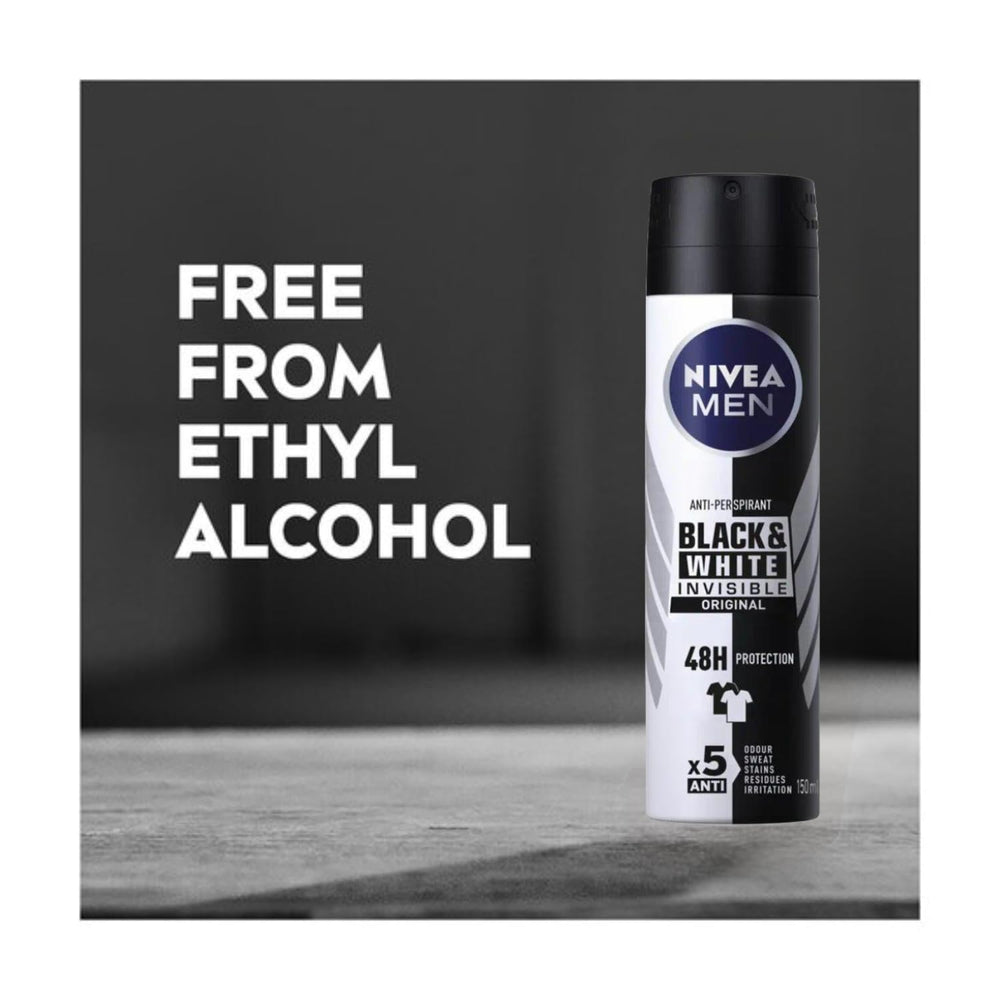 Nivea Nivea Men Fresh Power Deodorant Spray 150ml - Long Lasting Freshness for Active Men