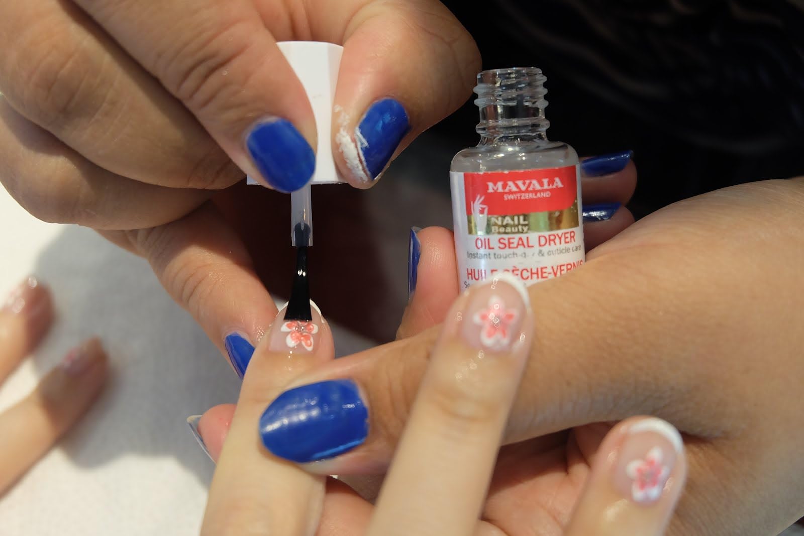 Mavala Nail Care Oil - Quick Dry Nail Polish &amp; Moisturizing Cuticle Oil for Dry Nails - 10ml