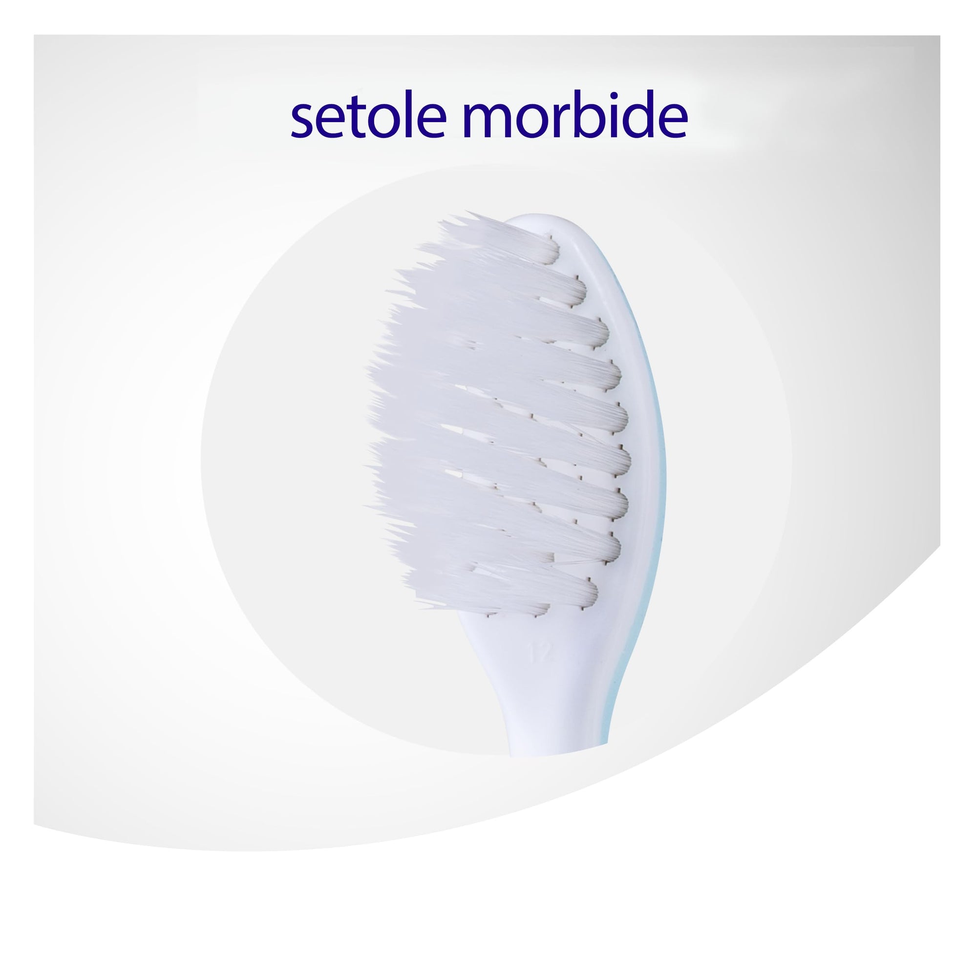 Meridol Soft Manual Toothbrush for Sensitive Teeth and Gums - Gentle Oral Care Toothbrush