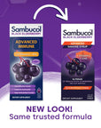 Sambucol Black Elderberry Syrup for Immune System Support - 4.06 fl oz