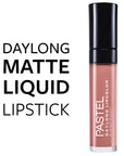 Pastel Daylong Liquid Lipstick 20 7ml - Long-Lasting Pastel Lipstick, Smudge-Proof Formula