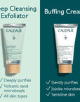 Caudalie Deep Cleansing Exfoliating Cream 75ml - Gentle Exfoliation for Sensitive Skin