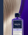 Phyto Purple Anti-Brassiness Shampoo 250ml - Sulfate-Free Purple Shampoo for Blonde, Gray, White Hair