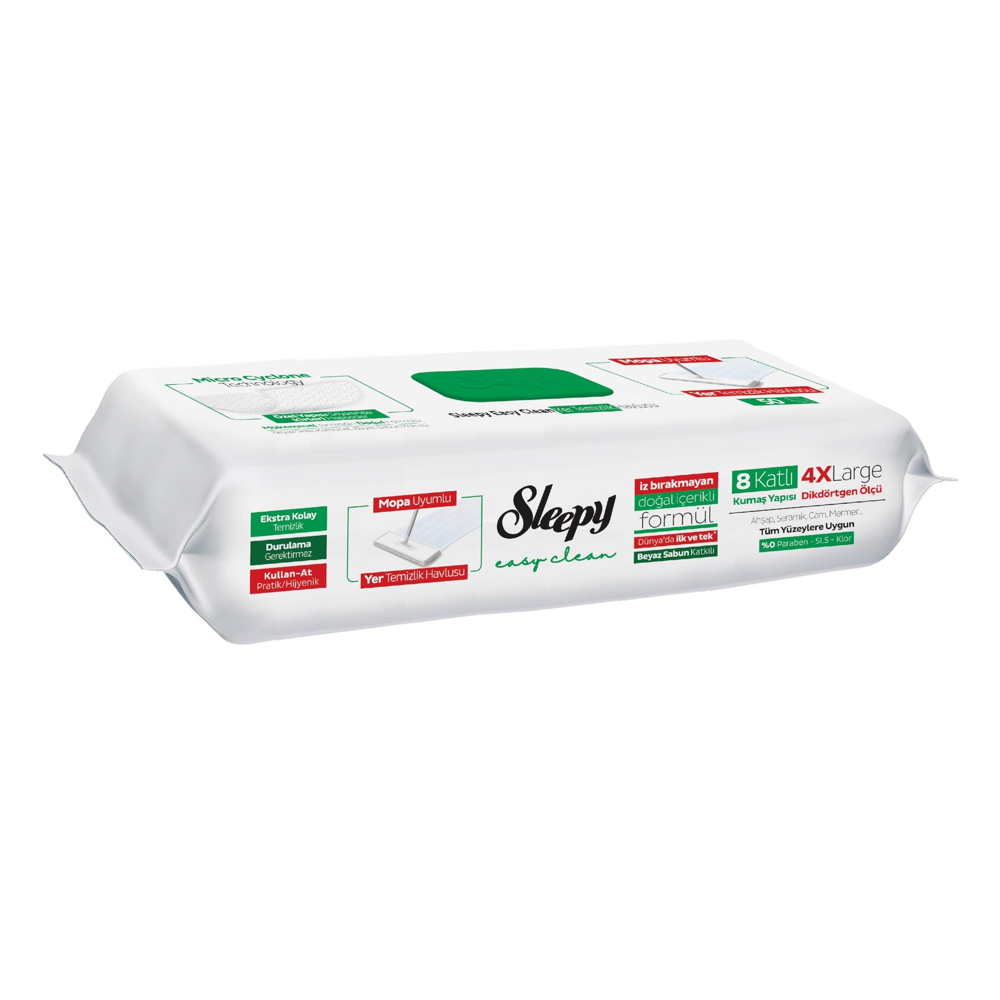 Natural Surface Cleaning Cloths with Arabic Soap - 100 Count | Eco-Friendly - image 6