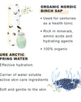 Lumene Nordic Hydra Arctic Agua Cleansing Foam - Gentle Facial Cleanser for All Skin Types with Arctic Spring Water