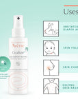 Avene Cicalfate+ Absorbing Soothing Spray for Sensitive Skin - 3.38 fl oz, Dermatologically Tested