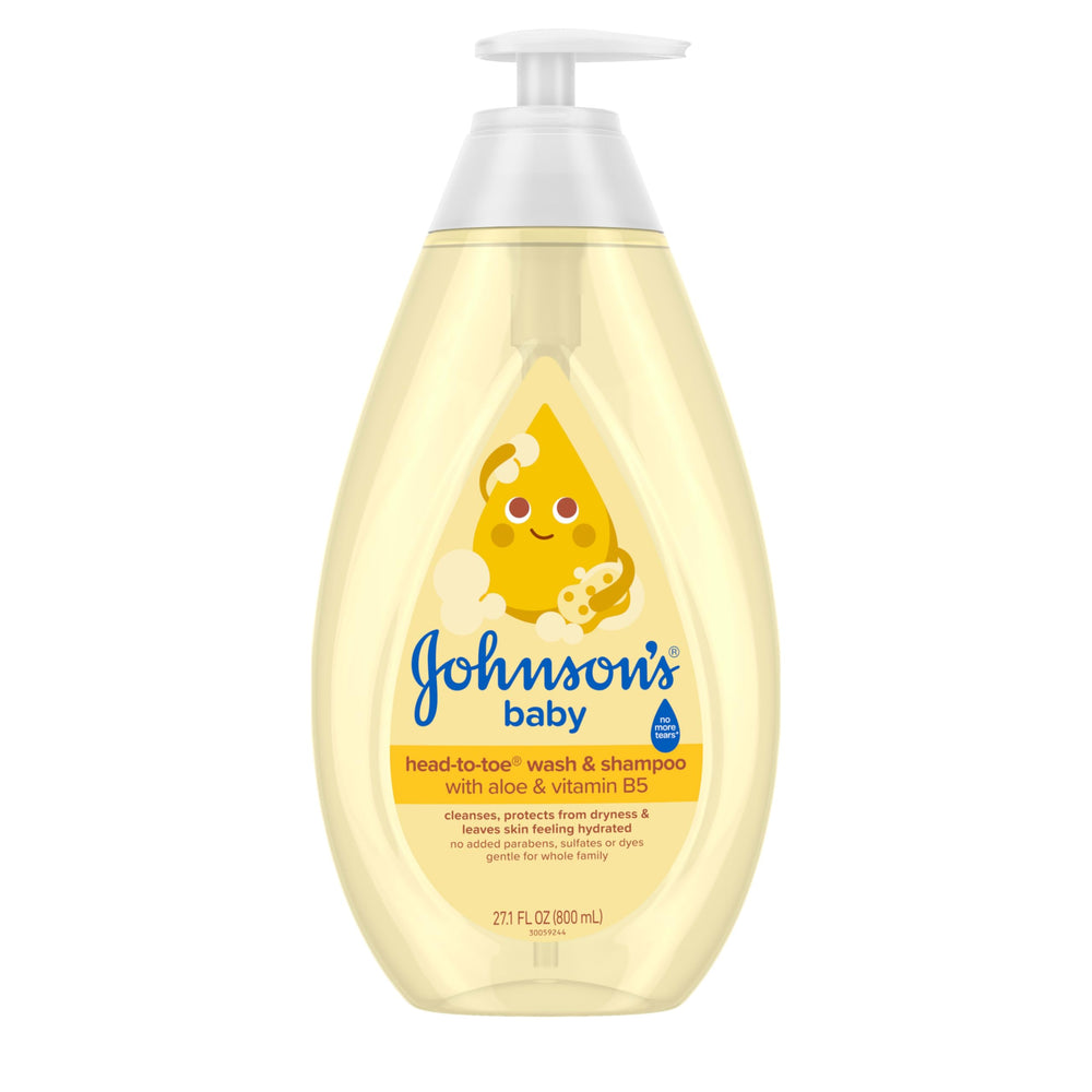 Johnson's Baby Shampoo 200ml - Gentle Formula | Hypoallergenic