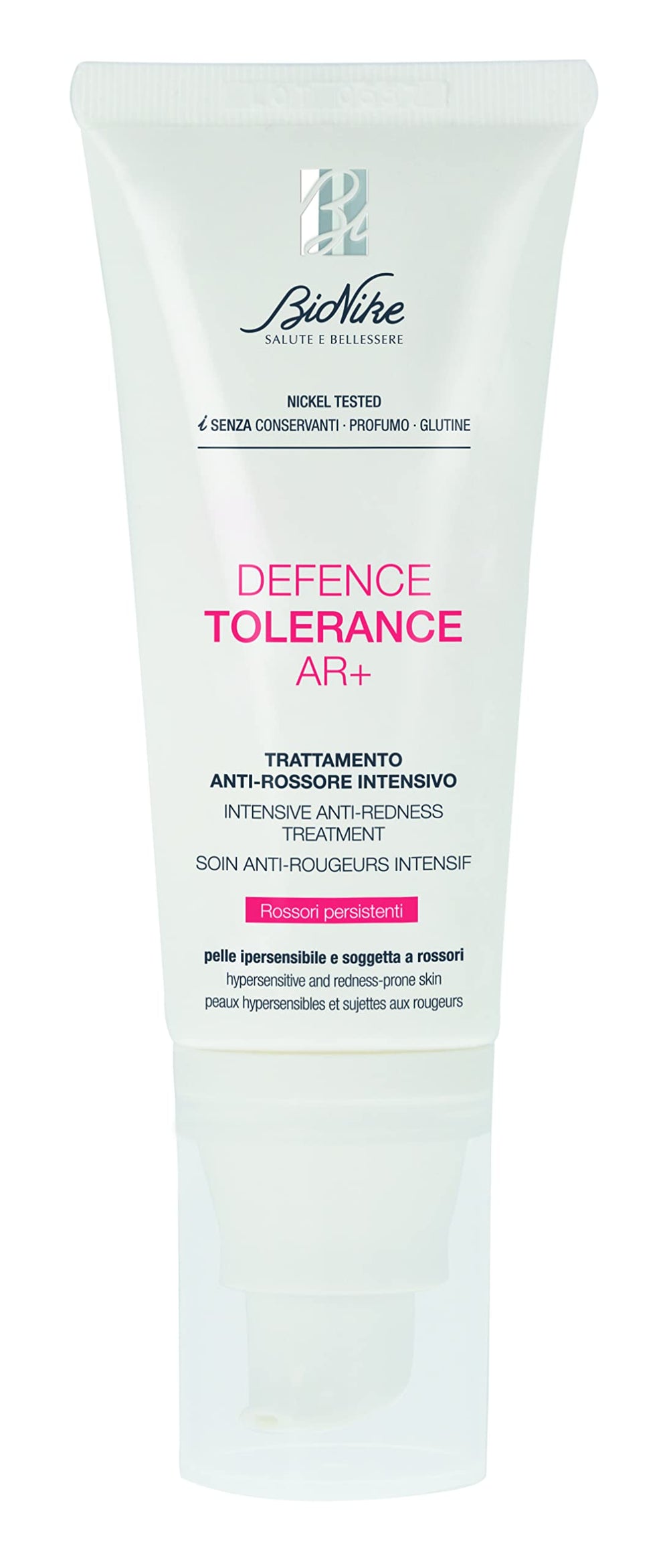BioNike Defence Tolerance AR+ Cream-Gel 40ml - Soothing Sensitive Skin Face Cream with Niacinamide & Squalane