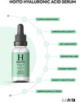 Hoito Hyaluronic Acid Serum 30ml - Natural Anti-Aging Moisturizing Serum for Dry Skin