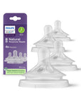 Philips Avent Natural Nipple 2 Holes - 1 Month+ | 2-Pack