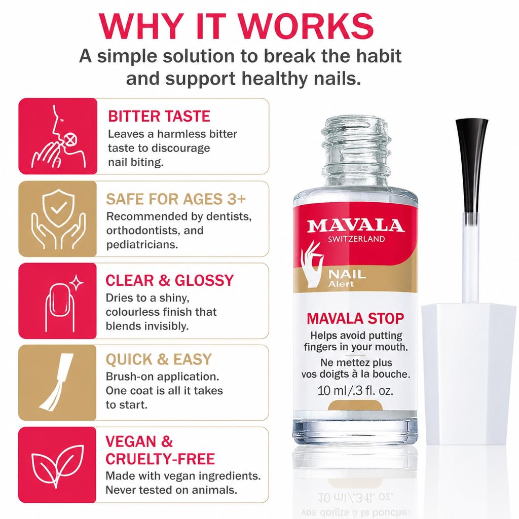 Mavala Nail Care - Lightening Nail Scrub for Smooth, Shiny Nails - 15ml, Nail Care Product