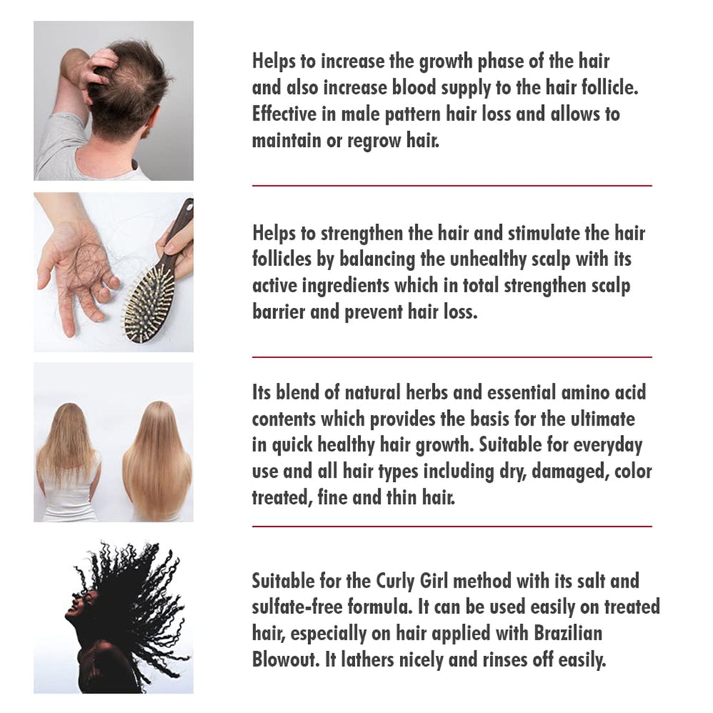 Swissoderm Anti-Hair Loss Shampoo for Normal to Dry Hair - 300ml, Strengthens Hair Follicles, Reduces Hair Loss - image 6