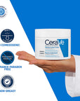 CeraVe Moisturizing Cream | Body and Face Moisturizer for Dry to Very Dry Skin | Body Cream with Hyaluronic Acid and Ceramides | Normal | Fragrance Free | 19 Oz | Packages May Vary - image 16