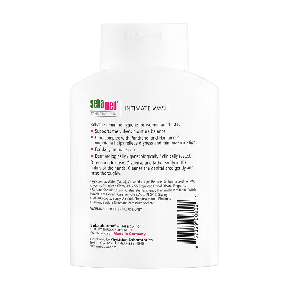 Sebamed Intimate Wash Gel pH 6.8 - Gentle Hygiene for Women Over 50, Natural Intimate Care - image 4