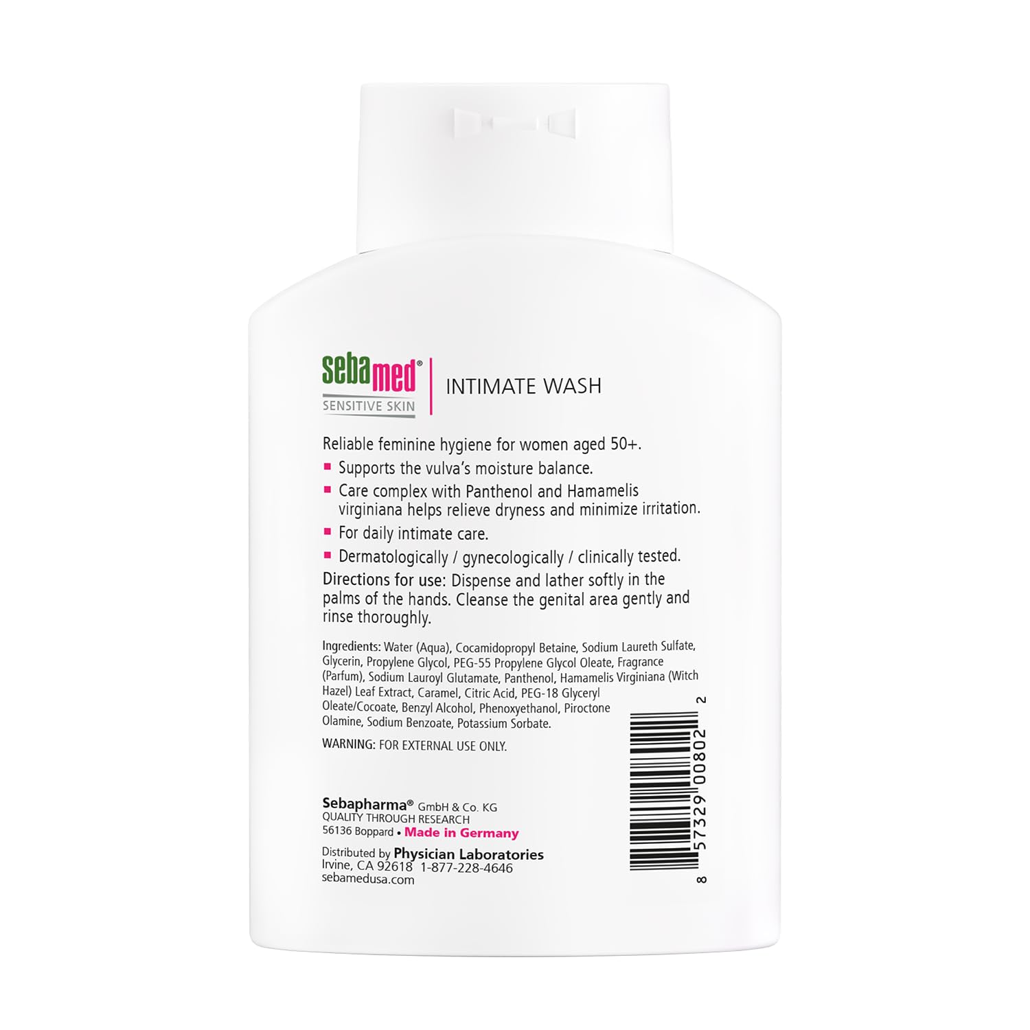 Sebamed Intimate Wash Gel pH 6.8 - Gentle Hygiene for Women Over 50, Natural Intimate Care - image 4