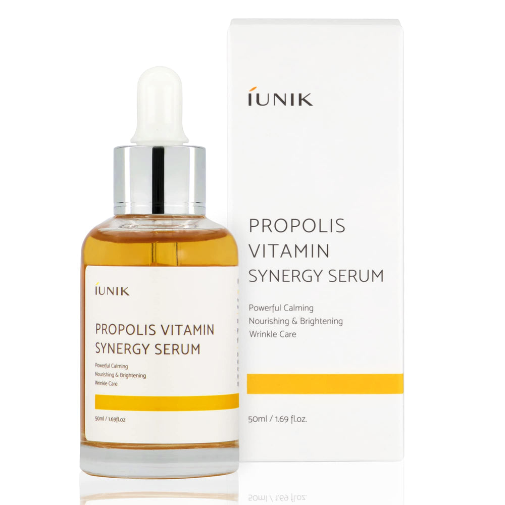 Iunik Propolis Vitamin Synergy Serum - Natural Age-Defying Skincare for Sensitive Skin