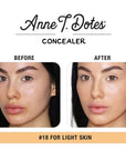 theBalm Anne T. Dotes Concealer 18 - Creamy Coverage | Natural Finish