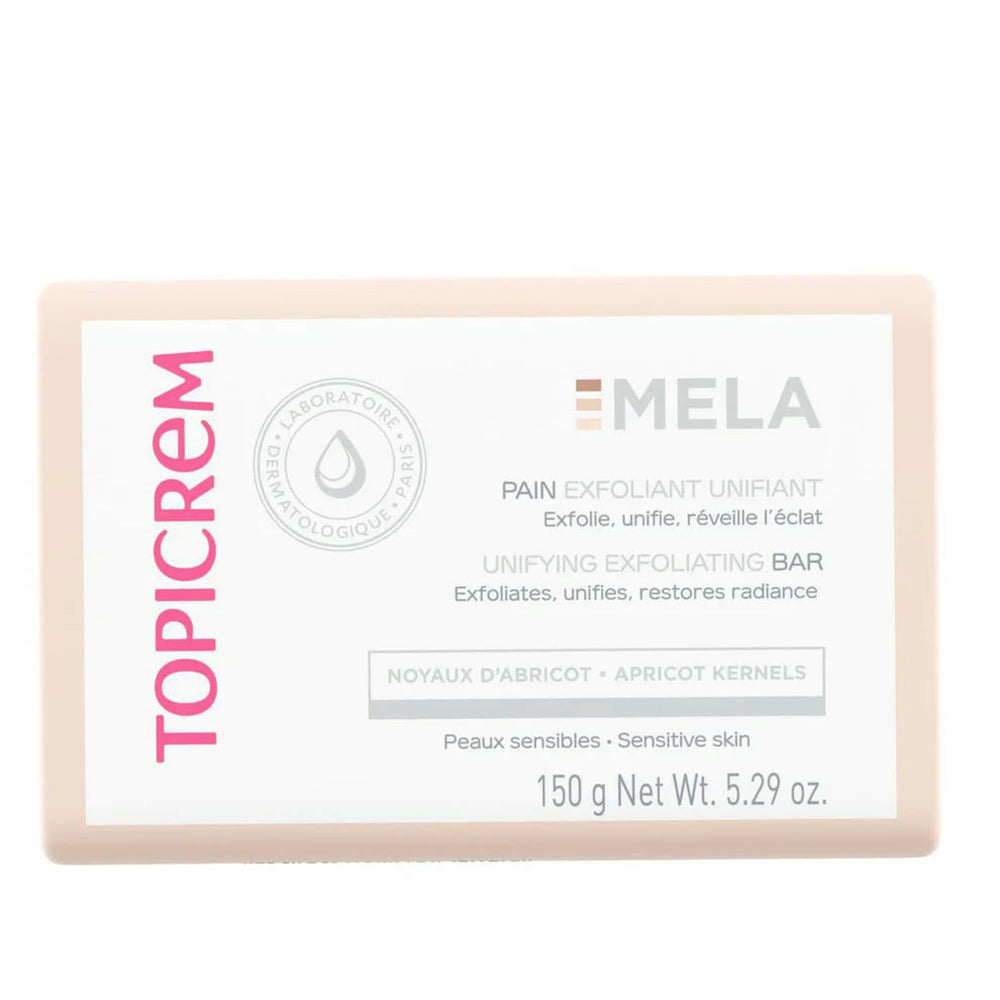 Topicrem Exfoliating Soap Bar for Sensitive Skin - Gentle Exfoliation & Natural Ingredients