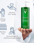 Vichy Normaderm Phytosolution Intensive Purifying Gel for Oily Skin - 400ml, Salicylic Acid Face Wash, Botanical Face Cl