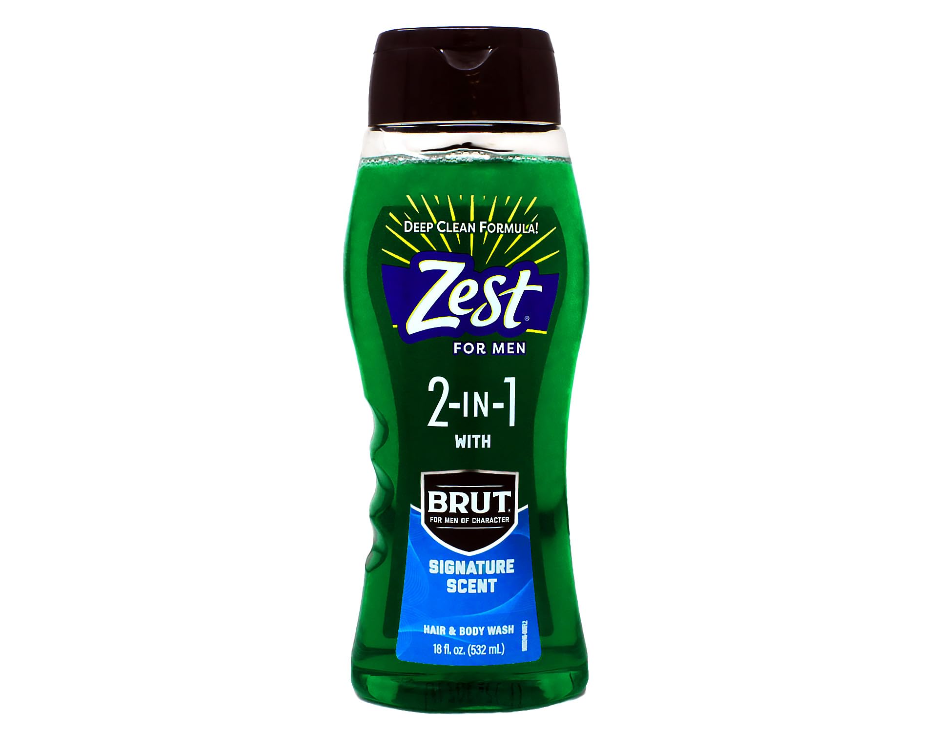 Brut Attraction Men's Shower Gel 16.9FL OZ - Hydrating Formula | 500ml