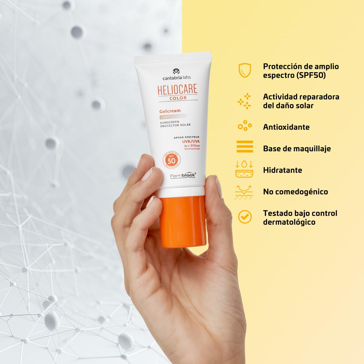 Heliocare Color SPF50 Gelcream Light 50ml