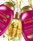 Organix Keratin Oil Conditioner - Sulfate-Free Hair Nourishment & Protection 13.01 fl oz