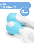 Chicco Baby Hair Brush and Comb Set - Gentle Hair Care for Newborns and Infants