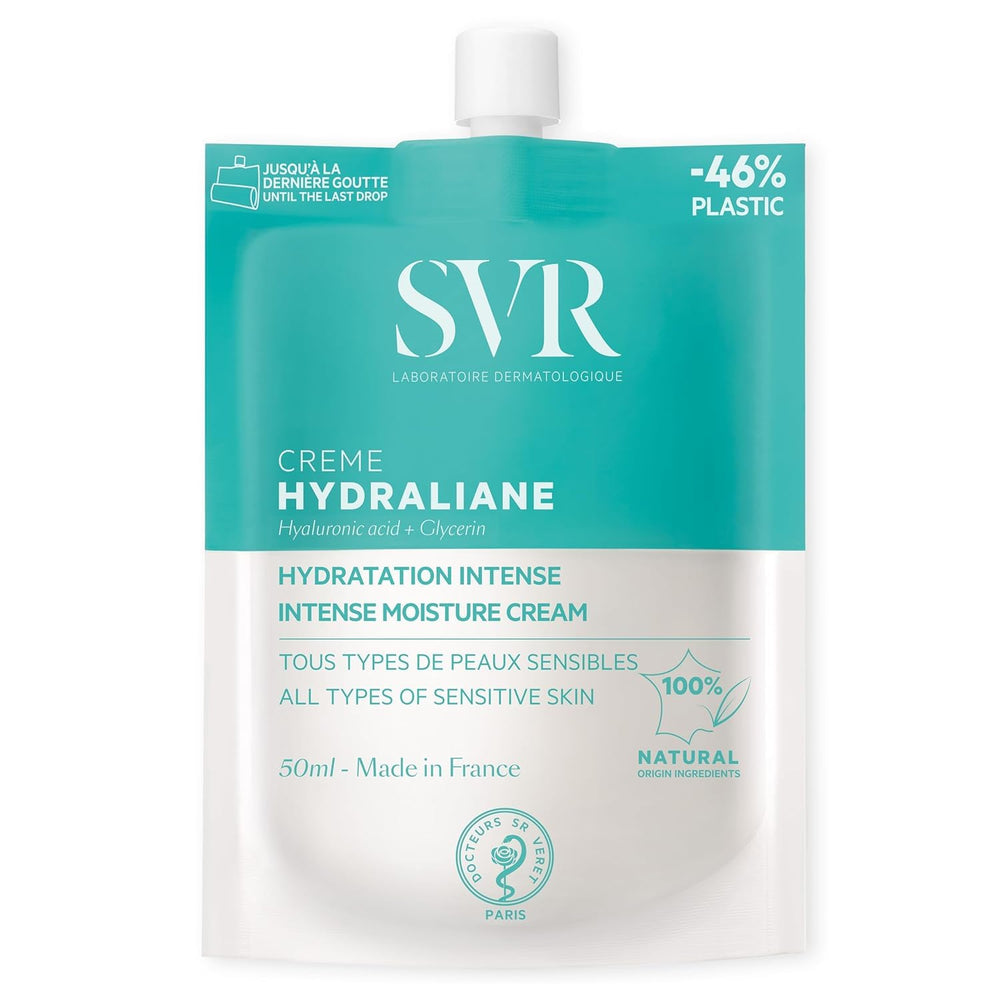 Svr Hydraliane Moisturizing Cream for Dry & Sensitive Skin - Intense Hydration, 50ml