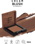 Pastel Creamblush Blendable 3.6g No:50 Brownie - Natural Makeup Look with Long-Lasting Wear