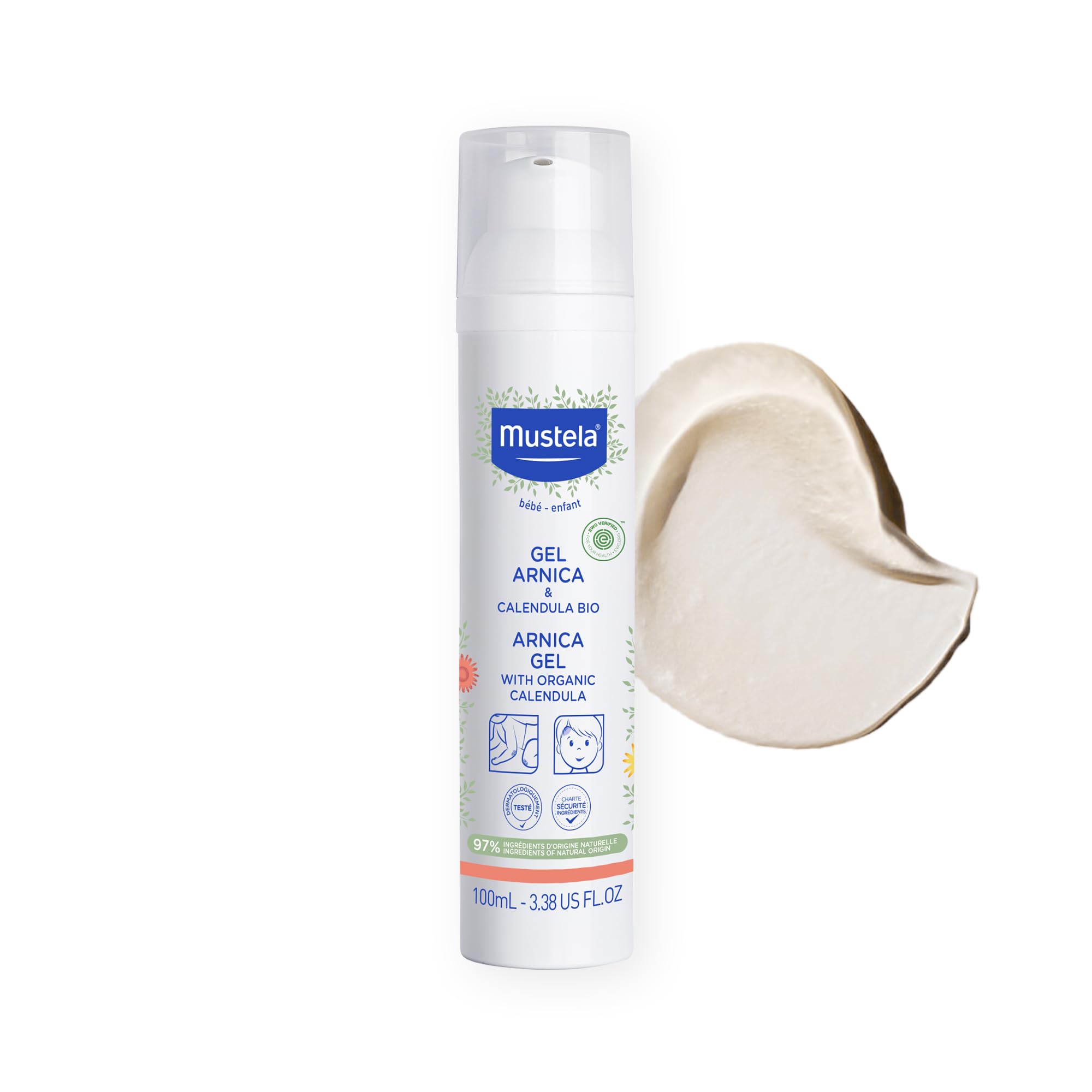 Mustela Arnica Organic Moisturizing Gel - Natural Baby Skincare Gel with Arnica &amp; Calendula - image 7