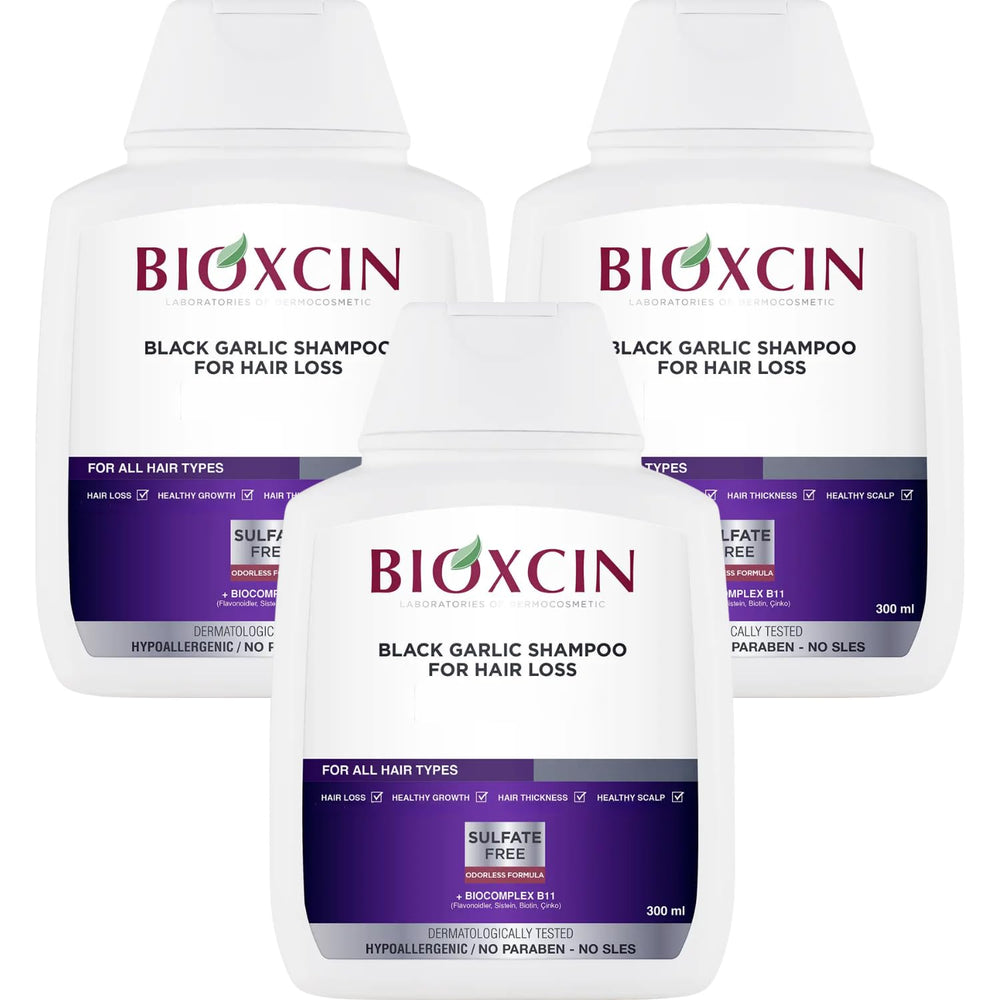 Bioxcin Black Garlic Shampoo 300ml - image 3