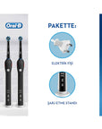 Oral-B Pro 2 (2900) BLACK EDITION RECHARGEABLE TOOTHBRUSH +BONUS HANDLE