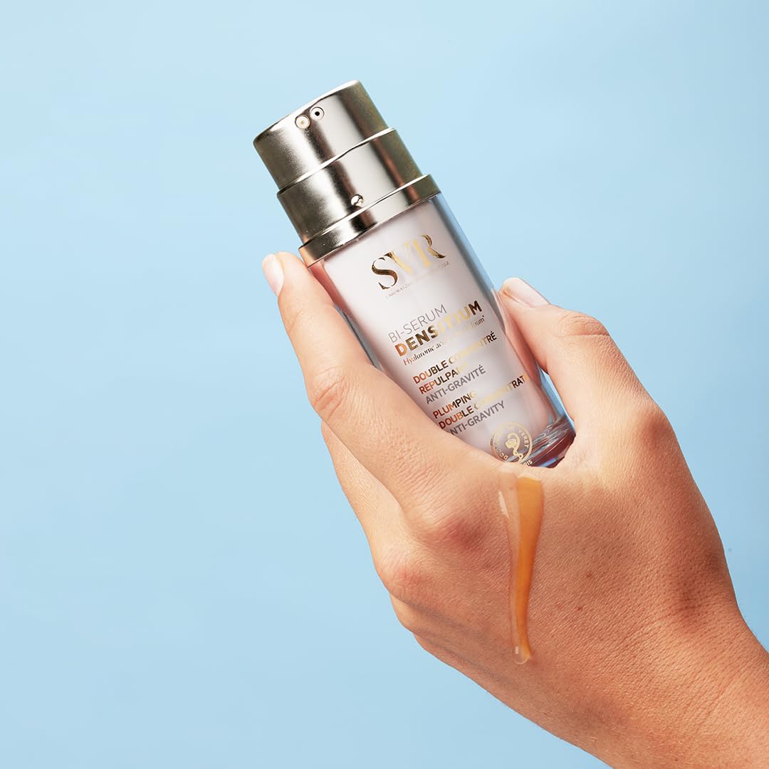 SVR Densitium Anti-Aging Serum for Mature Skin - Hyaluronic Acid &amp; Regenerative Oils, Non-Comedogenic, 1.01 fl oz